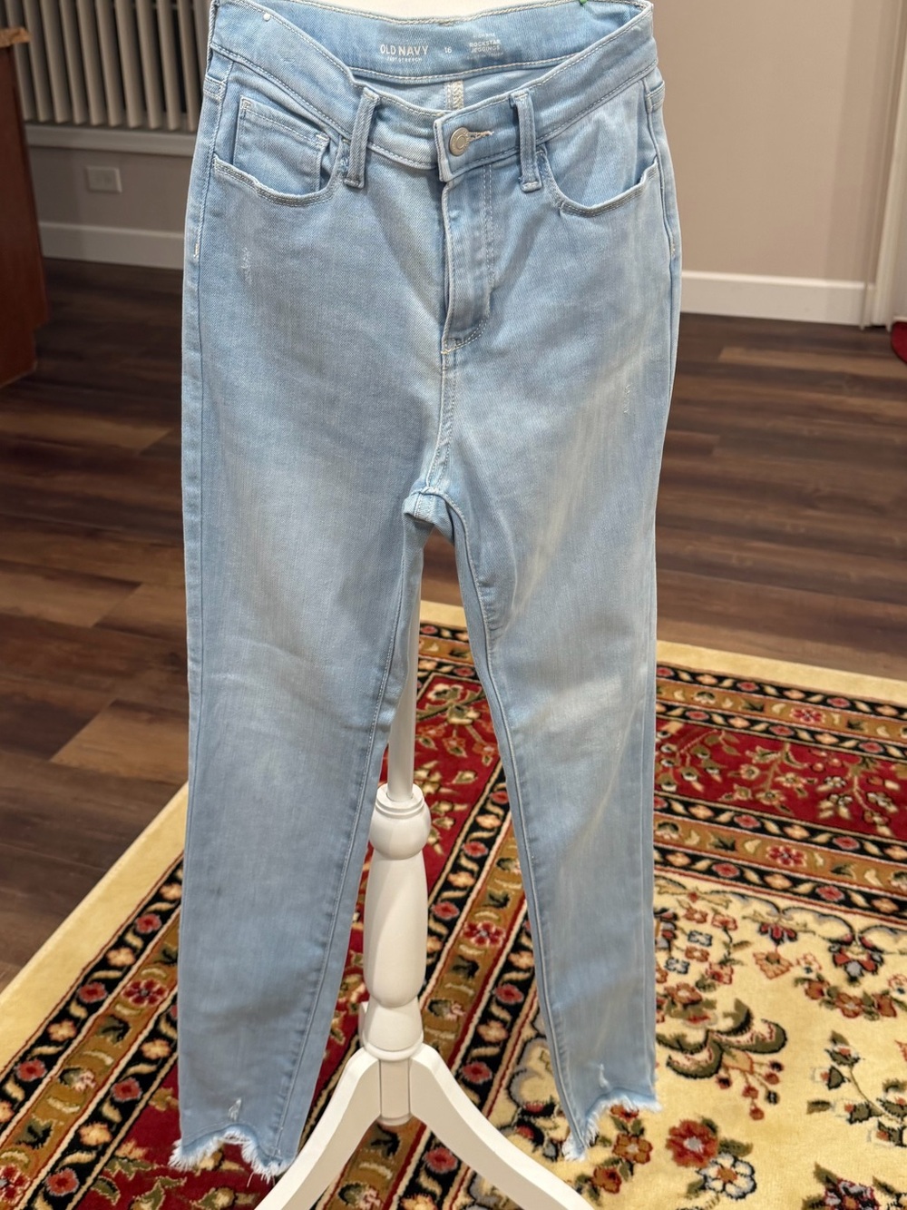 Old Navy Girls Ankle Jeggings - Cropped Raw Hem